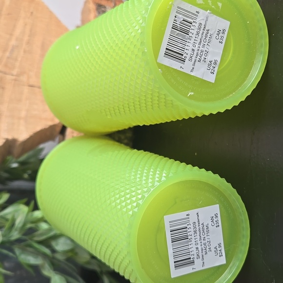 Starbucks Tumblers-Glow In The Dark Studded-Set Of 2 - Picture 7 of 9